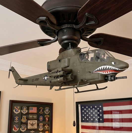 Military Helicopter Fan Attachment